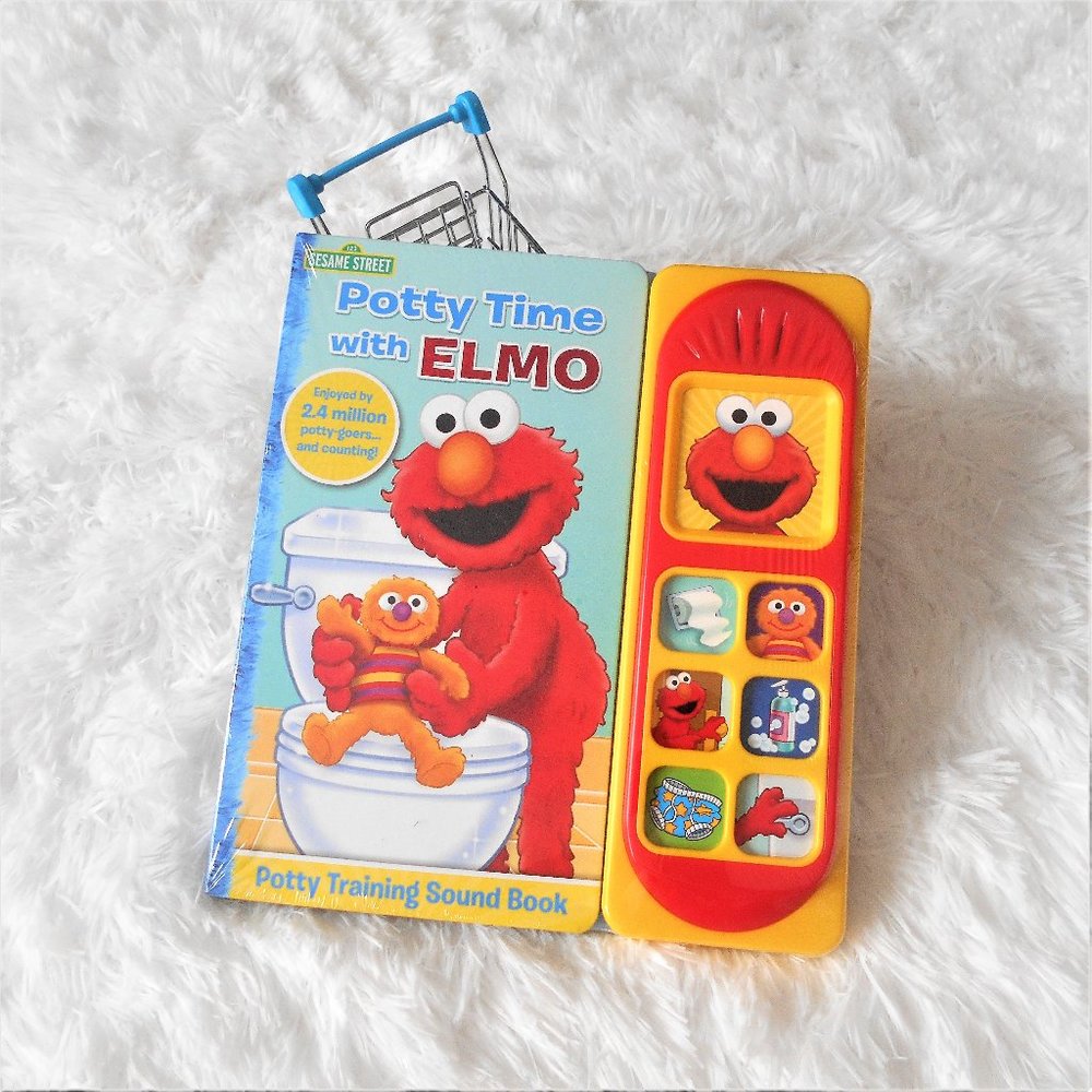 Sesame Street Potty Time with Elmo Play A Sound Book